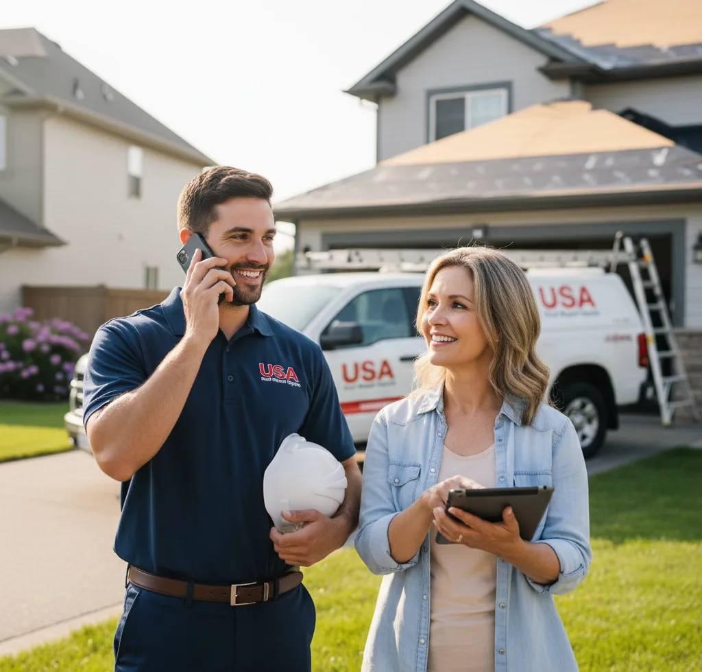 USA Roof Repair Experts customer support in Fillmore